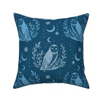Owl Moon - Block Inspired Pattern