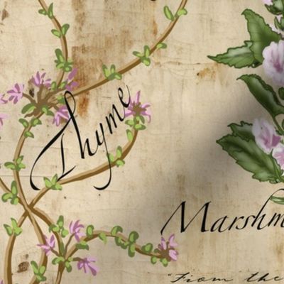 Flowering Herbs - Centuries old message