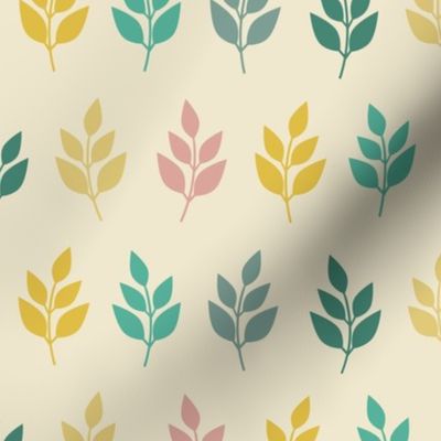 Pattern with Leaves
