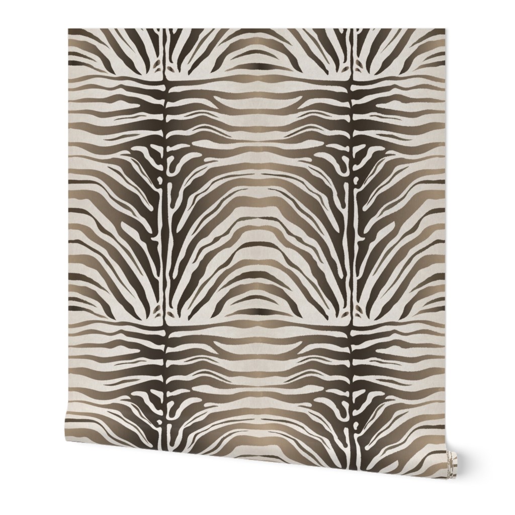 Zebra Pattern-Brown