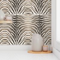 Zebra Pattern-Brown