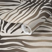 Zebra Pattern-Brown