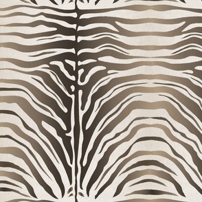 Zebra Pattern-Brown