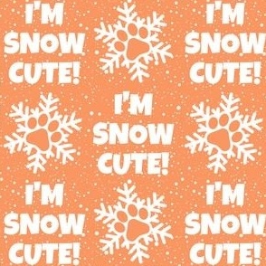 I'm Snow Cute Orange