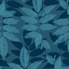 pinnate_leaves_aqua_navy