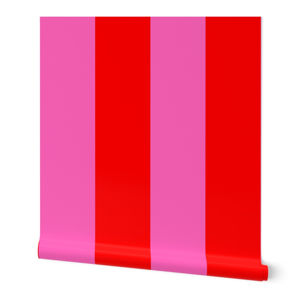 Pink and red stripe, big stripe