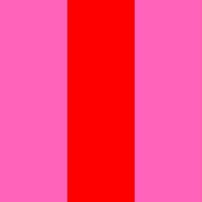 Pink and red stripe, big stripe