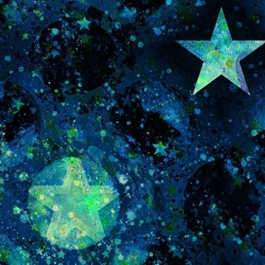 Electric Stars (Green)