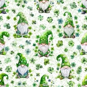 St. Patrick’s Day Lucky Gnomes Speckled