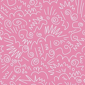 doodley doo pink