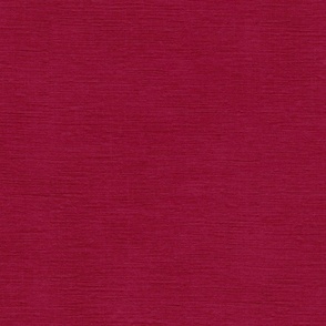 Ruby  / dark red Pink 004 with fine linen texture - solid color with texture