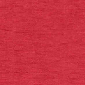 red / watermelon red 003 with fine linen texture - solid color with texture