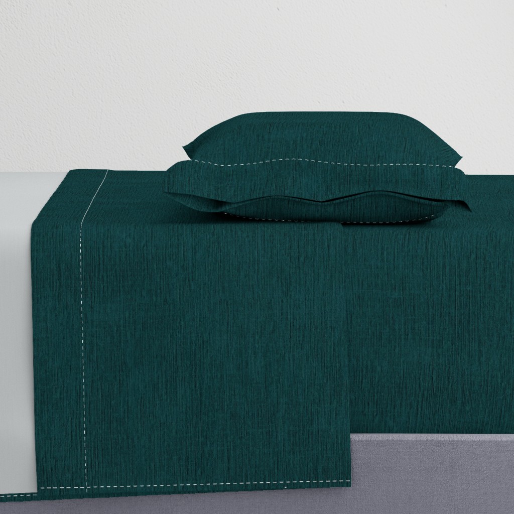 Teal / Green / Cyan 001 with fine linen texture - solid color with texture