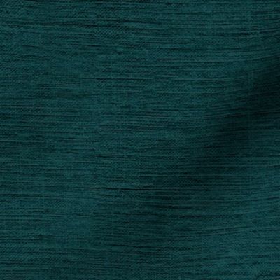 Teal / Green / Cyan 001 with fine linen texture - solid color with texture