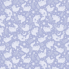 Starry Cats Lavender