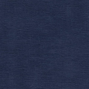 Blue  / navy blue / midnight 001 with fine linen texture - solid color with texture