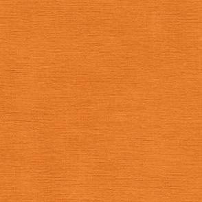 orange  / amber / mango  001 with fine linen texture - solid color with texture