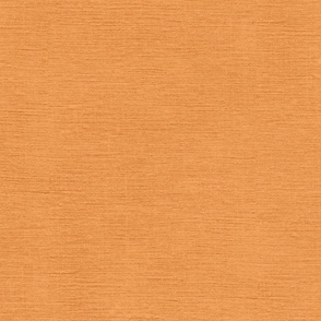 orange  / amber / nectarine 002 with fine linen texture - solid color with texture