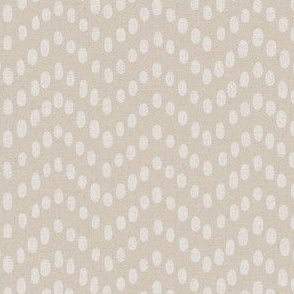 Loon Feather Chevron Texture - Lake Life Collection (Light Sand Neutral)