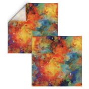 Upsized Monet Nebula abstract