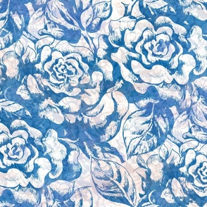 Healing Spirit Rose - Vintage Blue  Roses 
