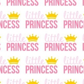 little princess pattern pinks