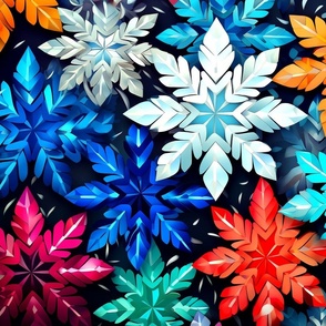 Christmas Star Snowflake