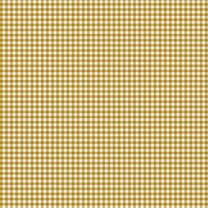 Mustard Gingham check