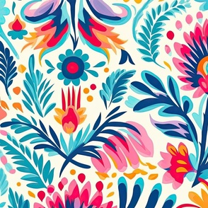 Bright Floral Painting