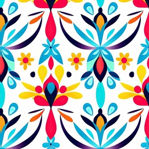 Bold Tribal Colorful Pattern