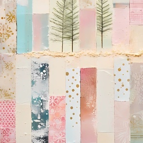 Christmas Pastel Patchwork #1