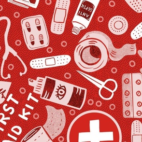 First Aid Kit wallpaper scale