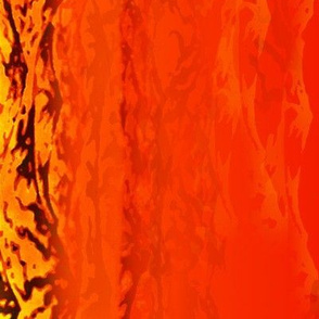 Hot Lava Waves border design