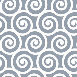 Bold Swirls on Gray Pantone Mega Matters 949fac: Small