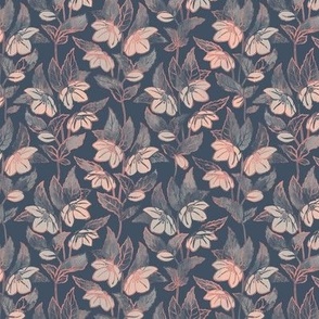 Hellebore, Charcoal Blush, medium