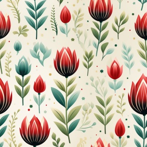 Vintage tulips
