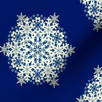 Snowflake Nordic Blue