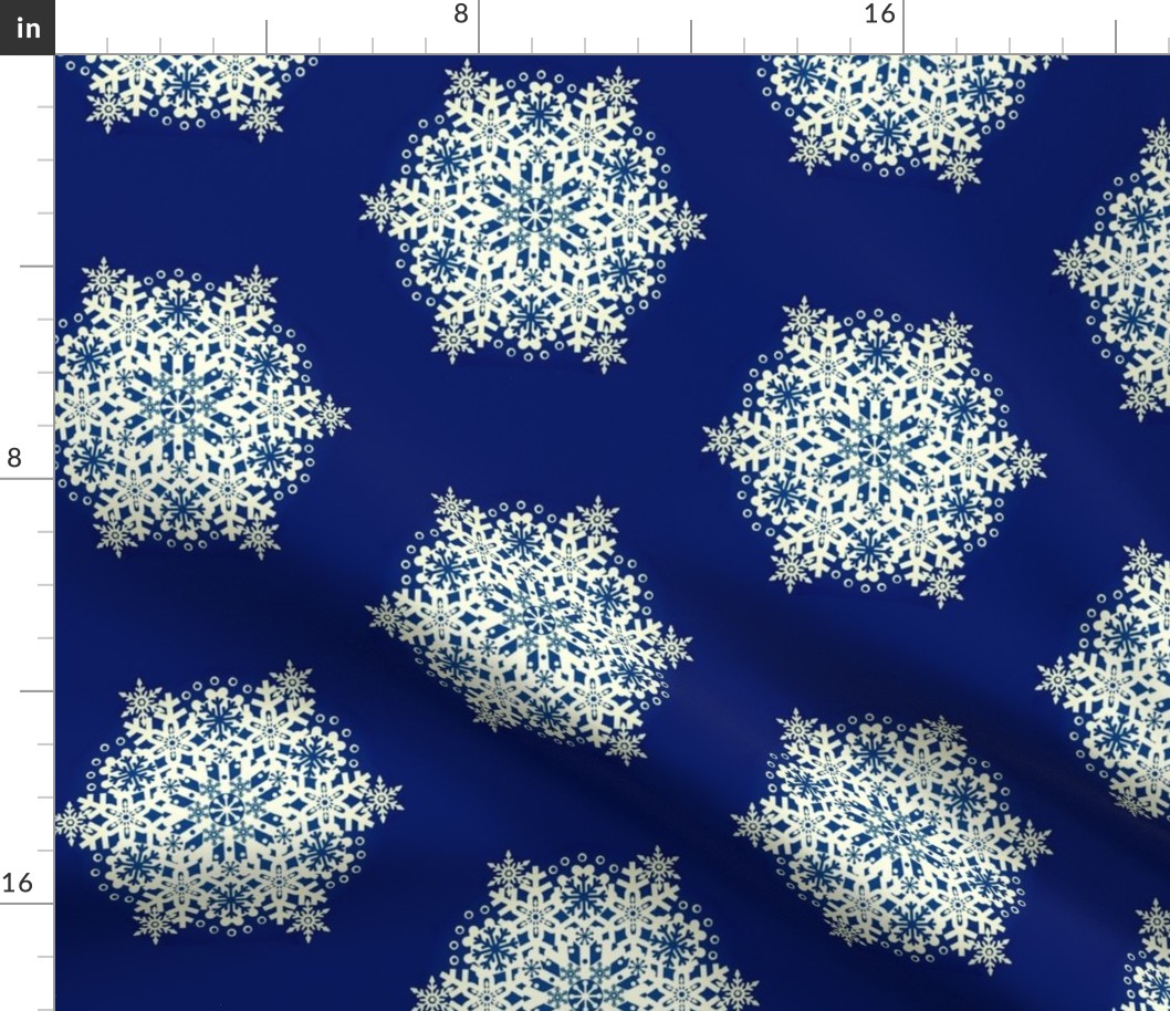 Snowflake Nordic Blue