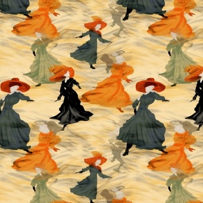 the victorian ghosts inspired by toulouse lautrec