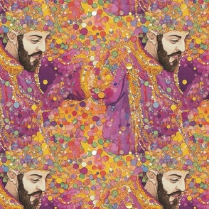 toulouse lautrec inspired king of the mardi gras 
