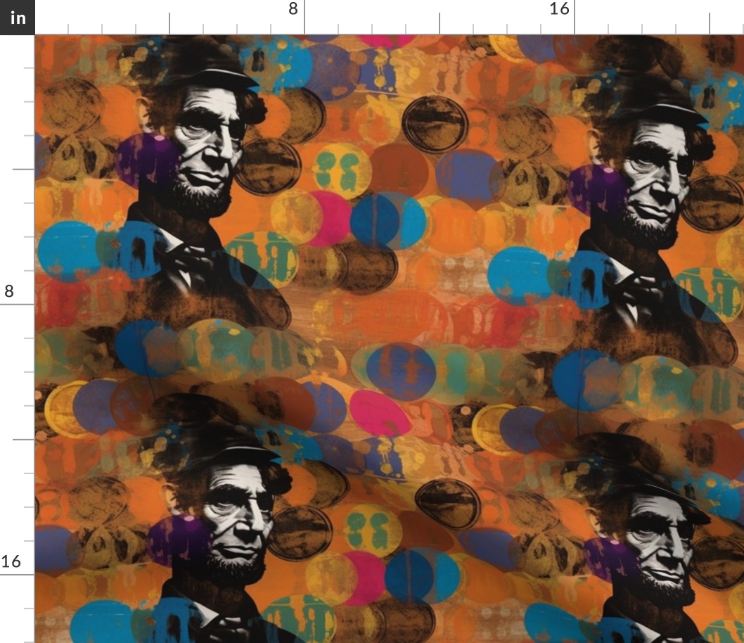 pop art president lincoln 