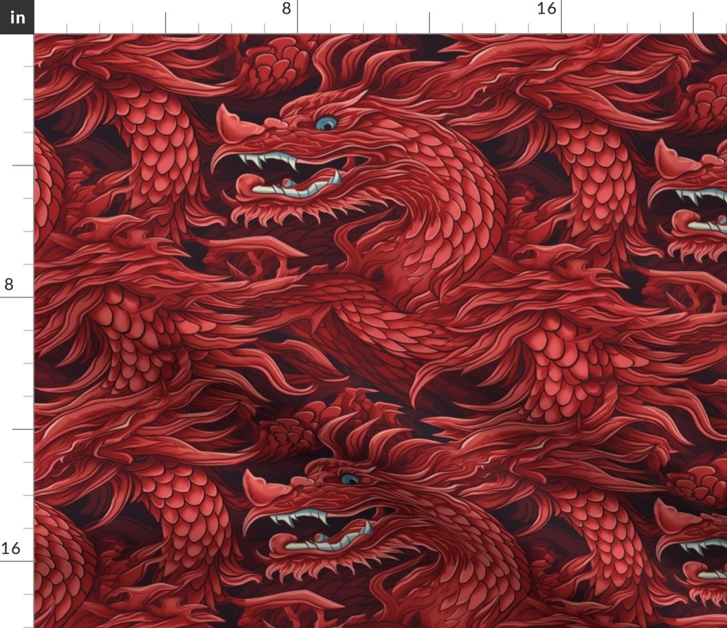 labyrinth of red dragons