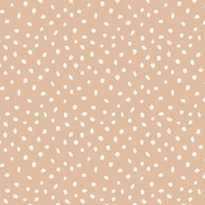 Confetti Spots latte - tiny scale