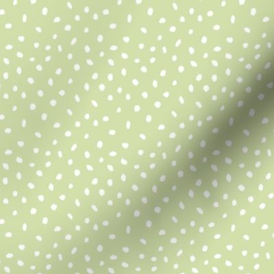 Confetti Spots green tea - tiny scale