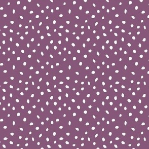 Confetti Spots grape - tiny scale