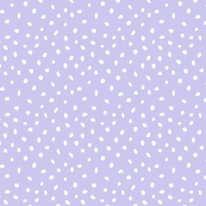 Confetti Spots lavender - tiny scale