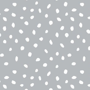 Confetti Spots light grey - small scale