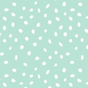 Confetti Spots spearmint - small scale