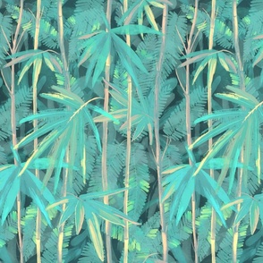 Serene Bamboo Forest 12"