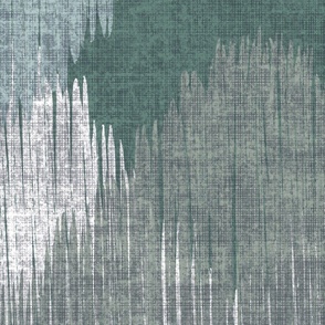 Ikat Layers white sage duck egg blue emerald weave
